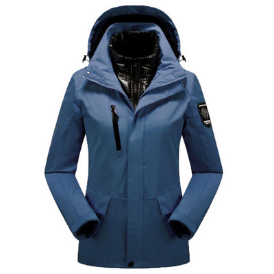 Дамски ски костюм Дебел топъл ветроустойчив водоустойчив ски яке Комплект панталони Дамски костюми за сноуборд Панталони за сняг Облекло за открито