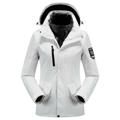 Дамски ски костюм Дебел топъл ветроустойчив водоустойчив ски яке Комплект панталони Дамски костюми за сноуборд Панталони за сняг Облекло за открито