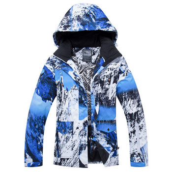 Ανδρικά μπουφάν Snowboard με κουκούλα 2022 Χειμερινά ζεστά γυναικεία παλτό για σκι Αθλητικά βουνίσια γυναικεία εξωτερικά ενδύματα αντιανεμική ανδρική αθλητική φόρμα