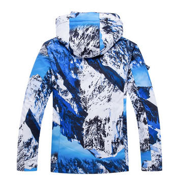 Ανδρικά μπουφάν Snowboard με κουκούλα 2022 Χειμερινά ζεστά γυναικεία παλτό για σκι Αθλητικά βουνίσια γυναικεία εξωτερικά ενδύματα αντιανεμική ανδρική αθλητική φόρμα