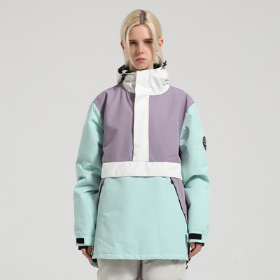 Slidinėjimo striukė Vyriški sniego drabužiai Laisvi snieglentės drabužiai, atsparūs vandeniui, vėjui nepralaidūs, kvėpuojantys, šilti lauko slidinėjimo kostiumai, moteriški porai