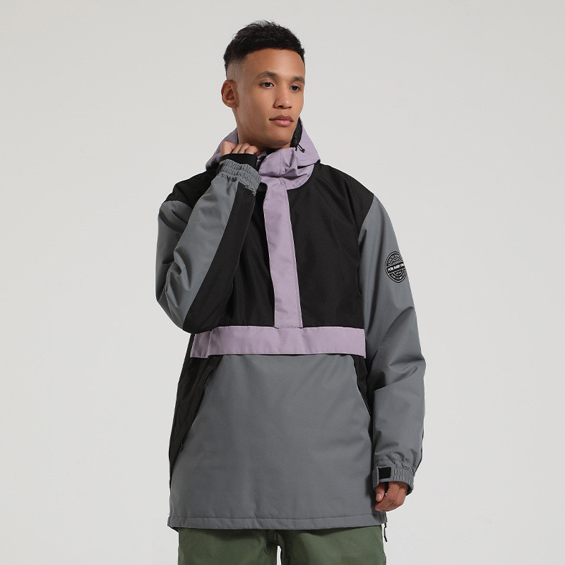 Slidinėjimo striukė Vyriški sniego drabužiai Laisvi snieglentės drabužiai, atsparūs vandeniui, vėjui nepralaidūs, kvėpuojantys, šilti lauko slidinėjimo kostiumai, moteriški porai