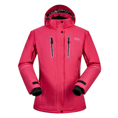 Moteriškos slidinėjimo striukės su gobtuvu, sportinės, šiltos, moteriškos sniego paltai, snieglentės, neperšlampami moteriški viršutiniai drabužiai nuo vėjo nepraleidžiantys kalnų