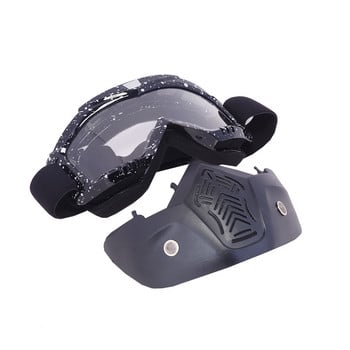 Reedocks Skiing Goggles Modular Mask Αποσπώμενο φίλτρο στόματος Ανδρικά Γυναικεία Ski Snowmobile Γυαλιά Snowboard Γυαλιά Snow Winter Ski