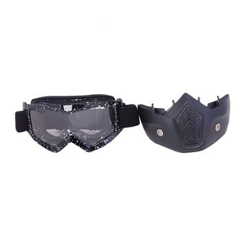 Reedocks Skiing Goggles Modular Mask Αποσπώμενο φίλτρο στόματος Ανδρικά Γυναικεία Ski Snowmobile Γυαλιά Snowboard Γυαλιά Snow Winter Ski