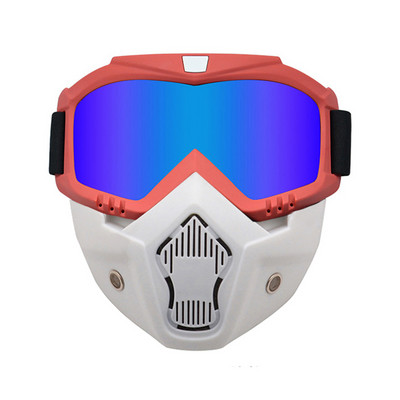 Reedocks Skijaške naočale Modularna maska Odvojivi filter za usta Muškarci Žene Skijanje Motorne sanke Naočale za snowboard Snijeg Zimske Skijaške naočale