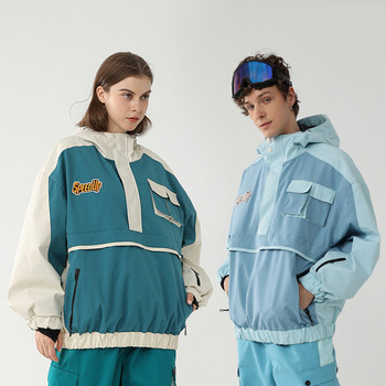 Яке за сняг Мъжки ски палта Дамски топли зимни дрехи Сноуборд облекло Водоустойчиви ветроустойчиви термални външни женски якета за ски