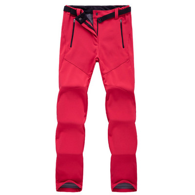 TRVLWEGO Ženske jesensko zimske hlače Kampiranje Skijanje Planinarenje Vodootporne na vjetar Soft Shell Flis Tople Sportovi na otvorenom Trekking