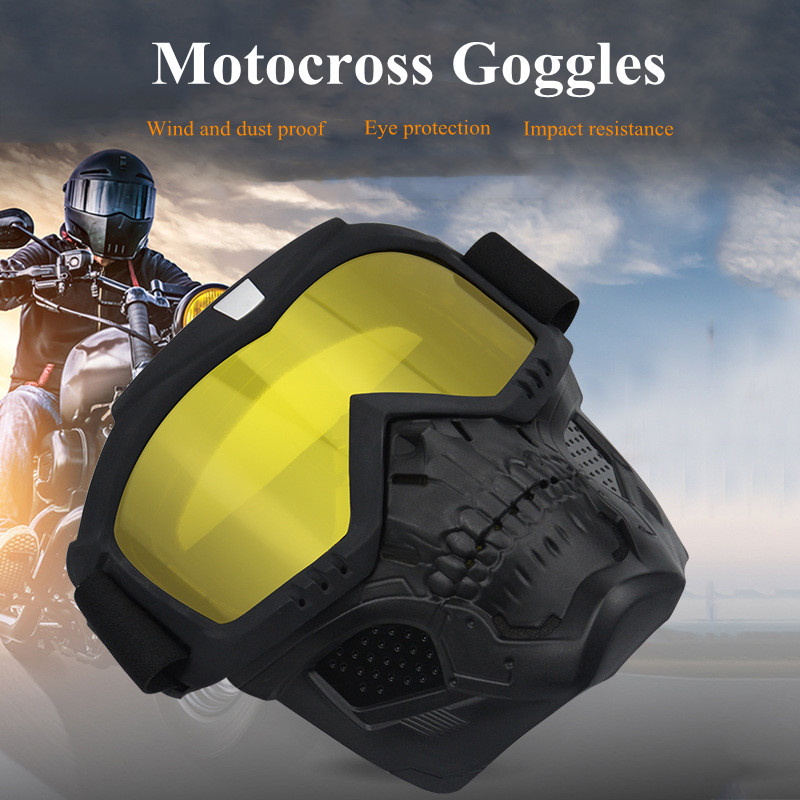 Motocross skijaške naočale za vanjske motocikle biciklističke maske za lice naočale UV400 zaštita protiv zamagljivanja motorne naočale za muškarce žene