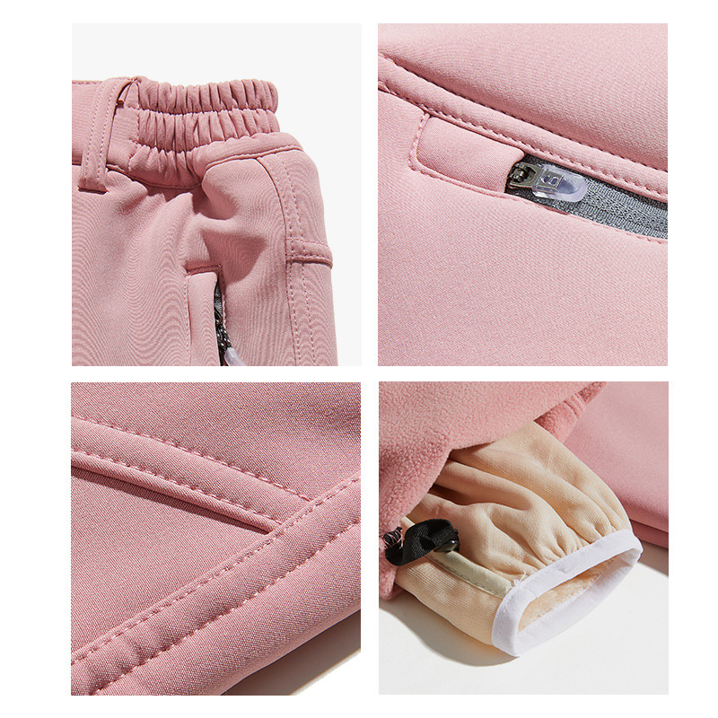 Slidinėjimo kelnės Vyriškos Moteriškos Žieminės Neperšlampamos Snieglentės Vilnos kelnės Storos Šiltos Kelnės Lauke Kelnės Žygiams Slidinėjimo Apranga