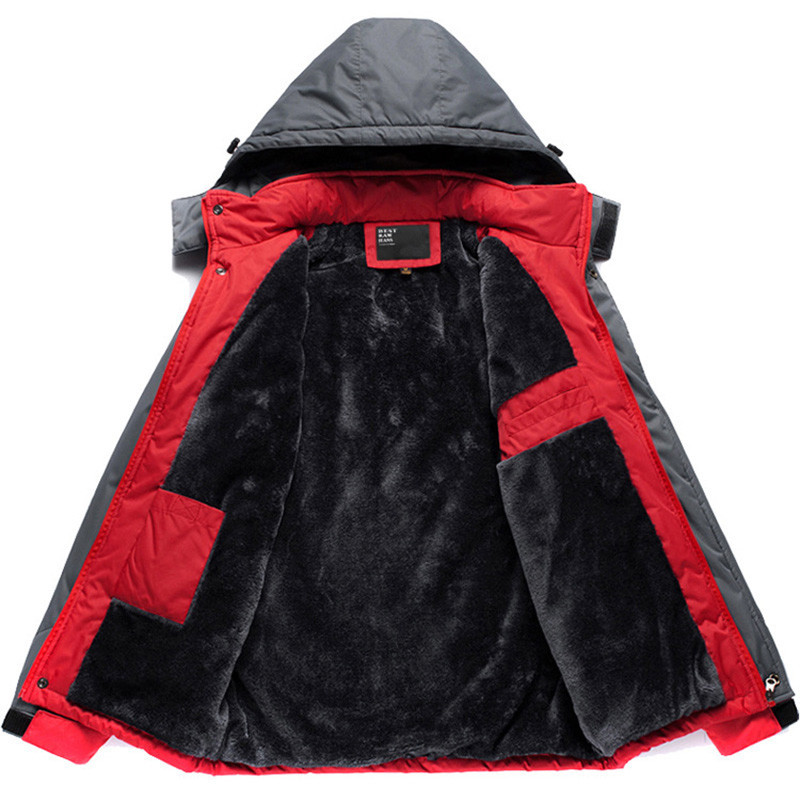 Vyriškas slidinėjimo kostiumas nuo vėjo nepralaidus vandeniui slidinėjimo snieglenčių striukės ir kelnės Žiemos lauko sporto slidinėjimo rinkinys Vyriškos šiltos vilnos striukės