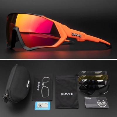 2022 m. Kapvoe Slidinėjimo akiniai Vyriški poliarizuoti MTB lauko dviračio akiniai nuo saulės Moteris UV400 dviračių akiniai sportiniai saulės akiniai okuliarai