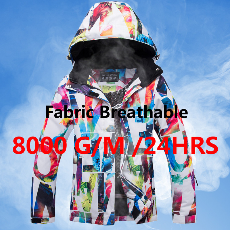 -30 градуса Ски костюм Дамски зимни женски якета и панталони за сноуборд Топли водоустойчиви дамски якета Ски екипи на открито Марка