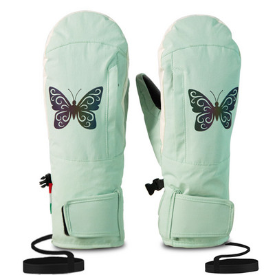 Naujos 2022 m. slidinėjimo pirštinės žiemos šiltos vyrų moterų lauko sporto alpinizmo jodinėjimo pirštinės, vėjui atsparios vandeniui atsparios snieglenčių pirštinės