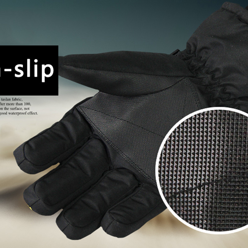 Snieglenčių pirštinės Žiemai Šiltos Spalvingos Vyriškos Moteriškos Slidinėjimo Pirštinės Lauko Sportas Dviračiai Žygiai Neperšlampamos Motociklas Sniego motociklo Pirštinės