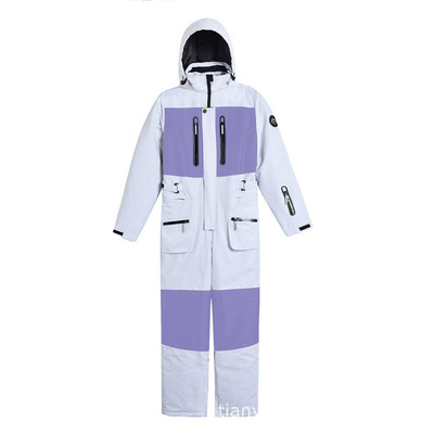 Slidinėjimo kostiumas vyrams moterims Snieglenčių striukė + kelnės žieminiai snieglenčių drabužiai, neperšlampami vėjui atsparūs Parka slidinėjimo paltai ir kelnės