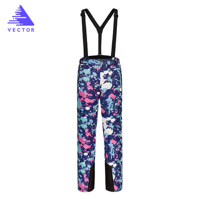 Pantaloni de schi pentru zăpadă femei iarnă pantaloni impermeabili pentru schi în aer liber Pantaloni pentru snowboarding -30 de grade