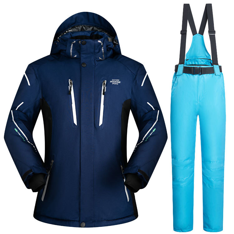 MUTUSNOW plius dydžio slidinėjimo kostiumas vyriškas kostiumas, atsparus vėjui, nepralaidus vandeniui, šiltas ir kvėpuojantis