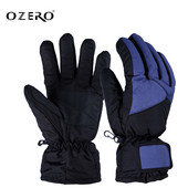 OZERO Motociklo Šildomos Pirštinės Žiemos Šiltos Slidinėjimo Pirštinės Neperšlampamos Įkraunamos Šildomos Šiluminės Sniego motociklo Pirštinės vyrams Moterims