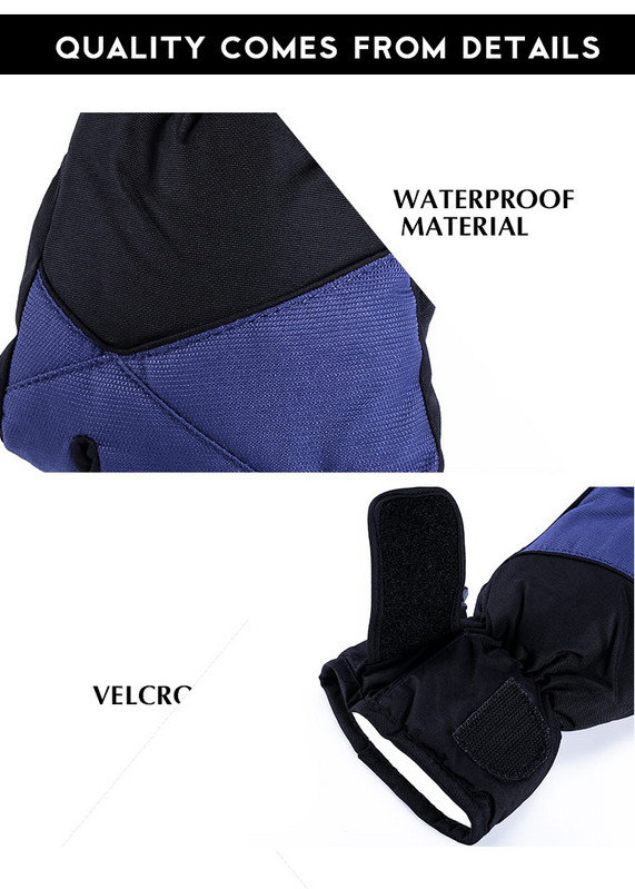 OZERO Motociklo Šildomos Pirštinės Žiemos Šiltos Slidinėjimo Pirštinės Neperšlampamos Įkraunamos Šildomos Šiluminės Sniego motociklo Pirštinės vyrams Moterims