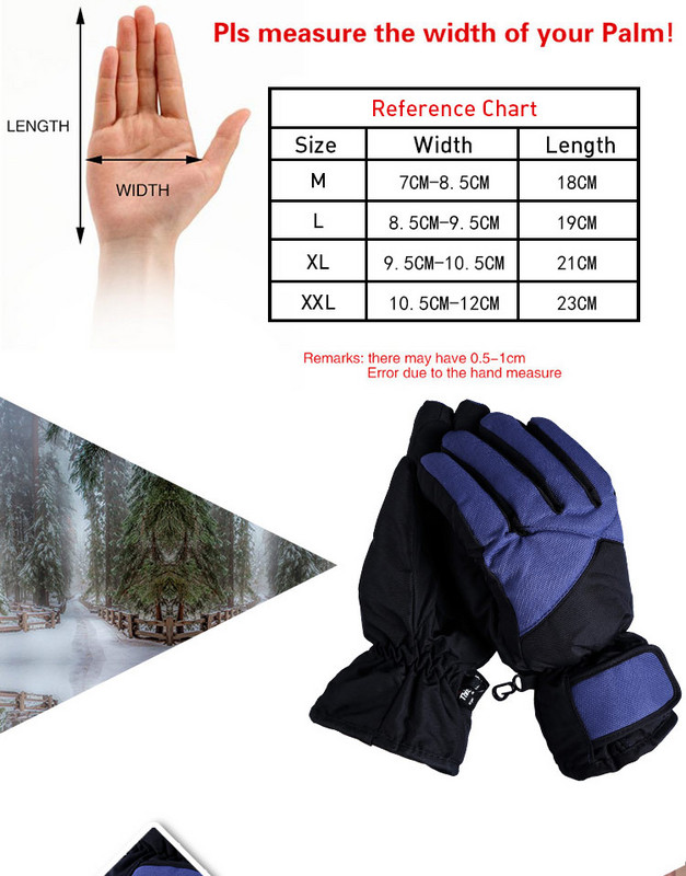 OZERO Motociklo Šildomos Pirštinės Žiemos Šiltos Slidinėjimo Pirštinės Neperšlampamos Įkraunamos Šildomos Šiluminės Sniego motociklo Pirštinės vyrams Moterims