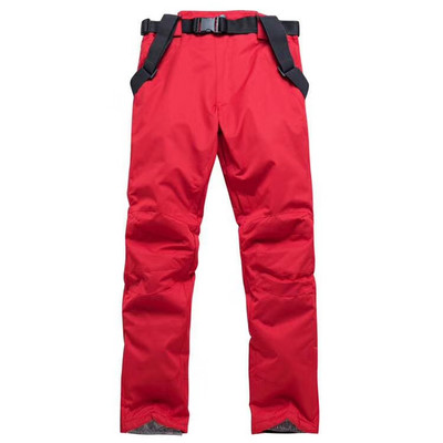 Naujos storos šiltos moteriškos vyriškos slidinėjimo kelnės žieminės lauko sportinės kelnės kelnės snieglenčių kelnės vandeniui atsparūs vėjui slidinėjimo drabužiai