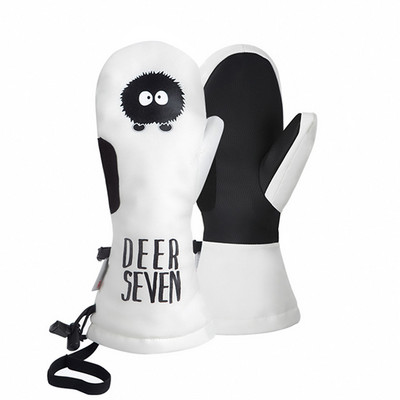 DEER SEVEN Profesionalios snieglenčių slidinėjimo pirštinės Vaikams Neperšlampamos Žiemos Šiltos Sniego Pirštinės vaikams Moterims Slidinėjimo Sniego motociklas