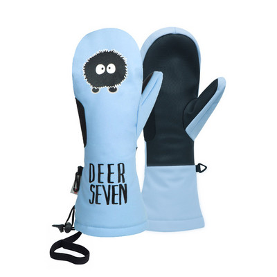 DEER SEVEN Profesionalios snieglenčių slidinėjimo pirštinės Vaikams Neperšlampamos Žiemos Šiltos Sniego Pirštinės vaikams Moterims Slidinėjimo Sniego motociklas