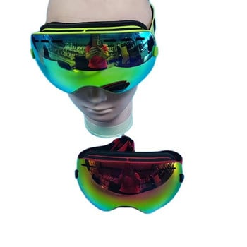 Нови ски очила за възрастни/деца, двойни слоеве, UV400 против замъгляване, голяма маска, каране на ски, сняг, мъже, жени, очила за сноуборд, Drop Shipping