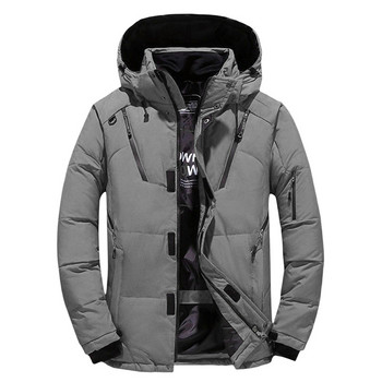 Ski Jacket Ανδρικό αδιάβροχο Fleece Snow Jacket Θερμικό παλτό για υπαίθριο ορεινό σκι Snowboard Jacket Plus Size