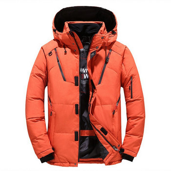 Ski Jacket Ανδρικό αδιάβροχο Fleece Snow Jacket Θερμικό παλτό για υπαίθριο ορεινό σκι Snowboard Jacket Plus Size