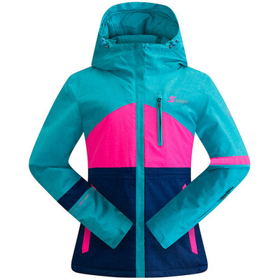 Costum de schi pentru femei, iarnă, în aer liber, cald, rezistent la vânt, impermeabil, pentru schi, pentru snowboard, jachetă de schi respirabilă pentru femei, pantaloni de schi, costum pentru zăpadă