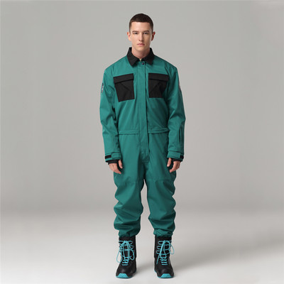 Zimsko jednodijelno skijaško odijelo Žene Muškarci Planinarenje na otvorenom Snowboarding Kombinezon Topli vjetrootporni vodootporni skijaški kombinezon