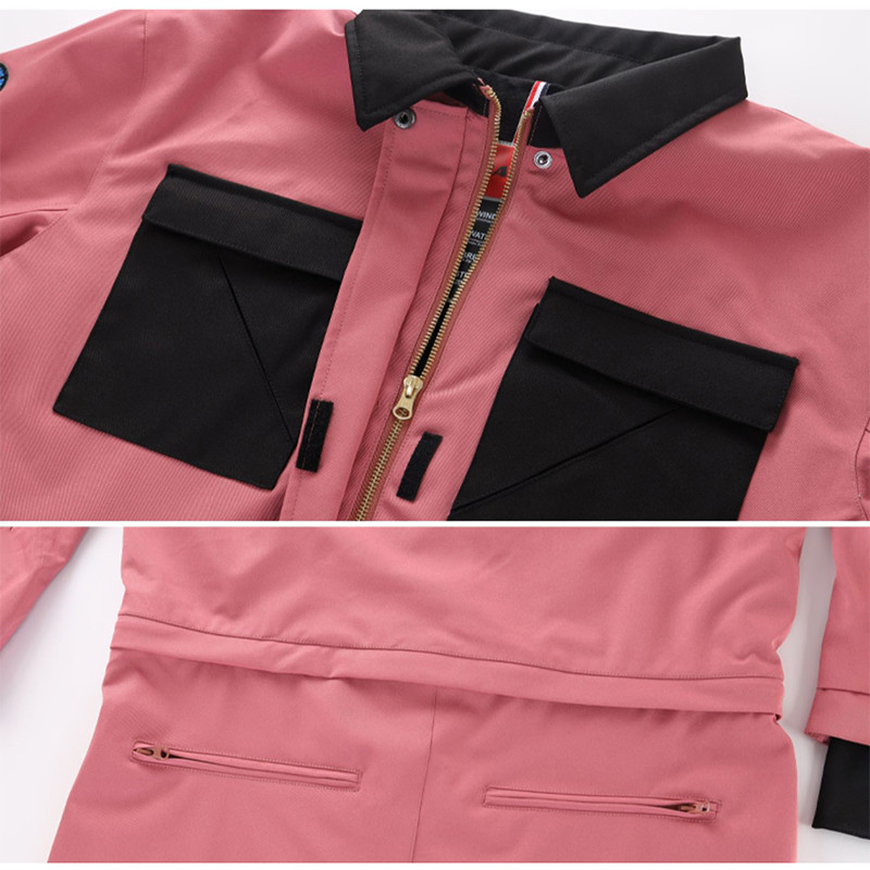 Zimsko jednodijelno skijaško odijelo Žene Muškarci Planinarenje na otvorenom Snowboarding Kombinezon Topli vjetrootporni vodootporni skijaški kombinezon