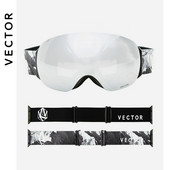 Keičiamas dirželis Dovana OTG Slidinėjimo snieglenčių akiniai Moteriški Vyriški Slidinėjimo akiniai Kaukė UV400 Sniego apsauga Akiniai suaugusiems Sferiniai