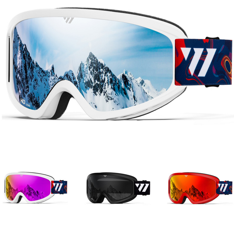 JULI Brand Profesionalne skijaške naočale dvoslojne leće protiv magljenja UV400 skijaške naočale skijaške naočale za snowboard w naočale muškarci žene W1