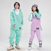 Moteriškas slidinėjimo kostiumas lauko sportui snieglenčių storinimas, vėjui atsparus vandeniui atsparus sniego kelnės, slidinėjimo rinkinys žieminiai drabužiai storinantys šilti vyriški