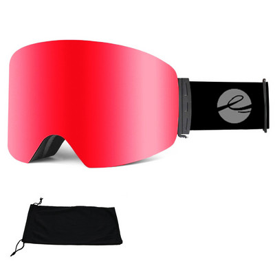 LOCLE Skijaške naočale dvoslojne protiv magljenja UV 400 skijaške naočale Muškarci Žene Skijanje Snowboard Skateboard Snježne naočale Skijaška maska