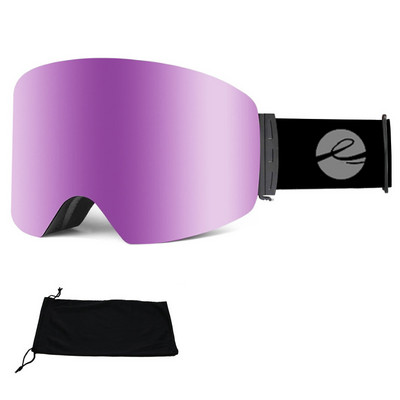 LOCLE Skijaške naočale dvoslojne protiv magljenja UV 400 skijaške naočale Muškarci Žene Skijanje Snowboard Skateboard Snježne naočale Skijaška maska