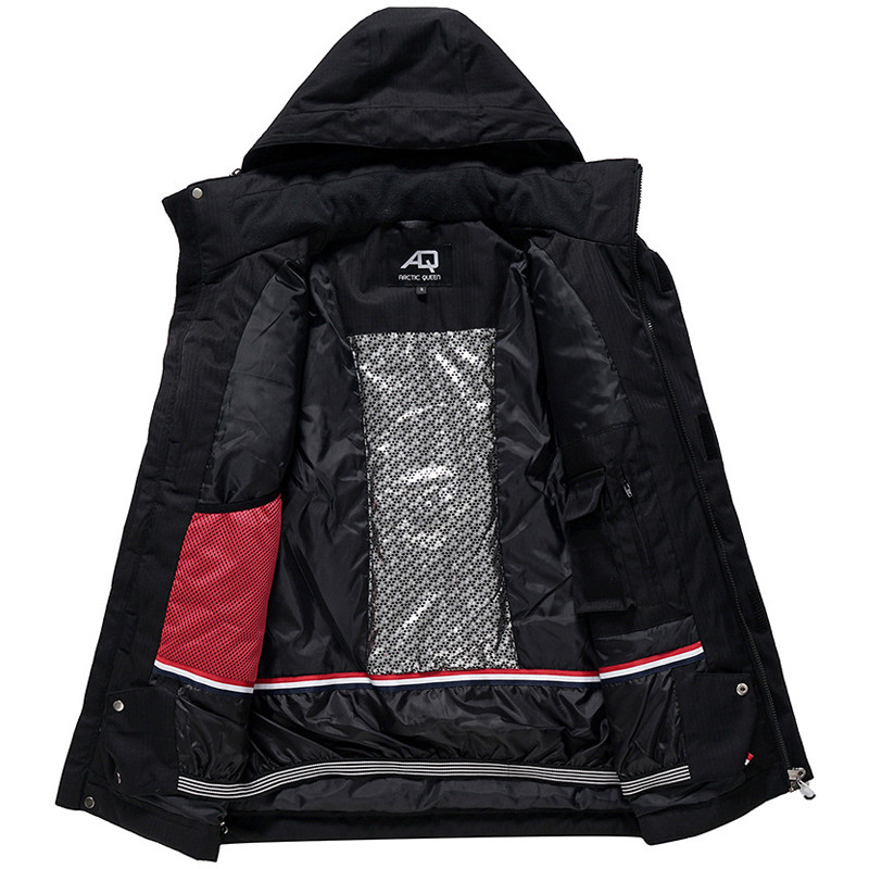 -30 laipsnių Slidinėjimo kostiumas Moteriškos žiemos moteriškos striukės ir kelnės Šiltos vandeniui atsparios moteriškos striukės Lauko snieglenčių slidinėjimo kempingo prekės ženklas