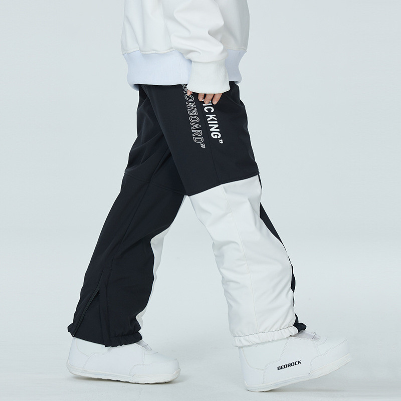 2022 m. žiema Naujos slidinėjimo kelnės Moteriški kombinezonai Lauko sportiniai vėjui atsparūs snieglenčių kostiumai Vyriški vandeniui atsparūs slidinėjimo kelnės Šiltos sniego kelnės