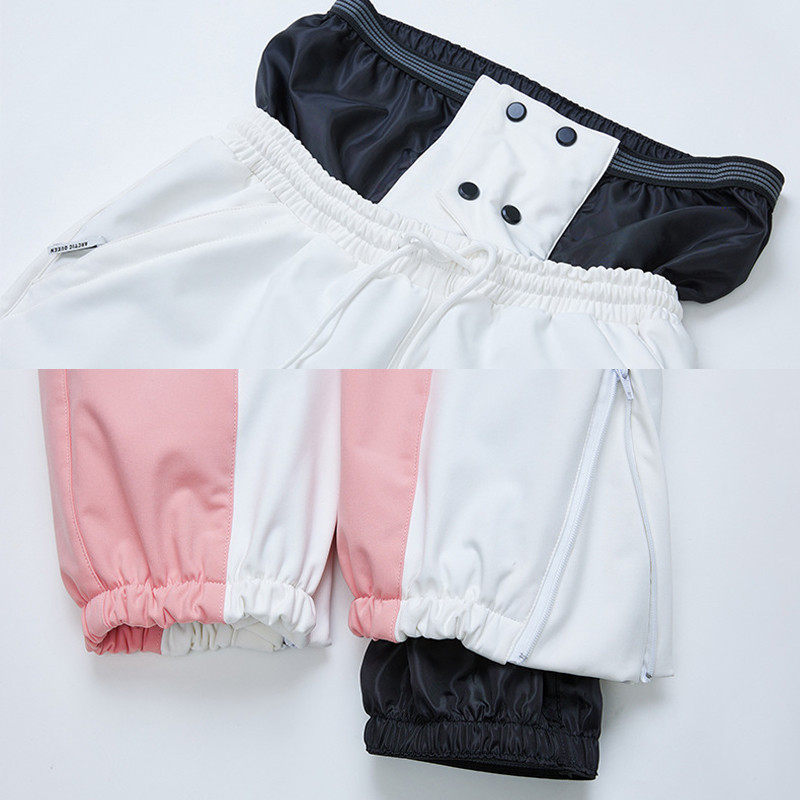 2022 m. žiema Naujos slidinėjimo kelnės Moteriški kombinezonai Lauko sportiniai vėjui atsparūs snieglenčių kostiumai Vyriški vandeniui atsparūs slidinėjimo kelnės Šiltos sniego kelnės