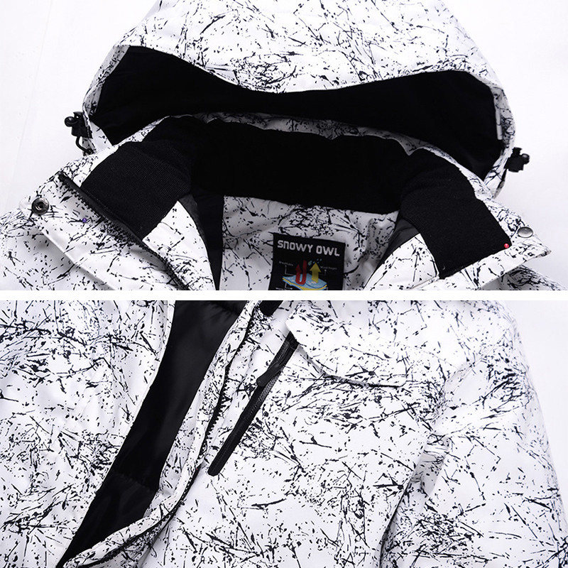 Nauji žieminiai slidinėjimo kostiumai moteriški vyriški kombinezonai lauko sportui kalnų snieglenčių striukės terminės sniego kelnės, neperpučiamos nuo vėjo ir vandens nepraleidžiančios slidinėjimo rinkinys