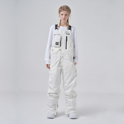 Sniego kelnės Vyrai Moteriški Slidinėjimo Seilinukai Žieminiai Slidinėjimo Kelnės Neperšlampami Vėjui Moteriški Slidinėjimo Kombinezonai Kombinezonai Snieglenčių kelnės Vyriški mamelucai