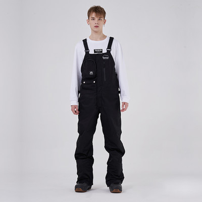 Sniego kelnės Vyrai Moteriški Slidinėjimo Seilinukai Žieminiai Slidinėjimo Kelnės Neperšlampami Vėjui Moteriški Slidinėjimo Kombinezonai Kombinezonai Snieglenčių kelnės Vyriški mamelucai