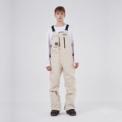 Sniego kelnės Vyrai Moteriški Slidinėjimo Seilinukai Žieminiai Slidinėjimo Kelnės Neperšlampami Vėjui Moteriški Slidinėjimo Kombinezonai Kombinezonai Snieglenčių kelnės Vyriški mamelucai