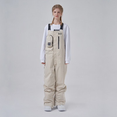 Sniego kelnės Vyrai Moteriški Slidinėjimo Seilinukai Žieminiai Slidinėjimo Kelnės Neperšlampami Vėjui Moteriški Slidinėjimo Kombinezonai Kombinezonai Snieglenčių kelnės Vyriški mamelucai