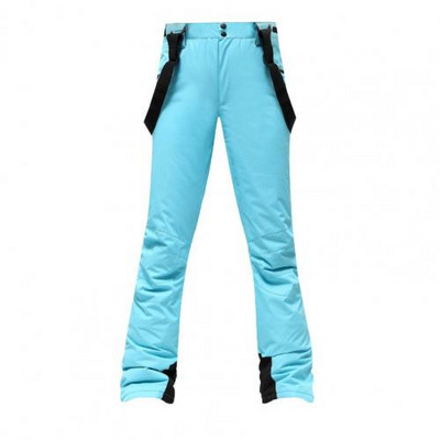 Slidinėjimo kelnės Odai nekenksmingas poliesteris, plačiai naudojamas neslystantis žieminės šiltos lauko kelnės Moteriškos sniego slidinėjimo kelnės