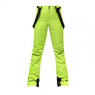 Slidinėjimo kelnės Odai nekenksmingas poliesteris, plačiai naudojamas neslystantis žieminės šiltos lauko kelnės Moteriškos sniego slidinėjimo kelnės