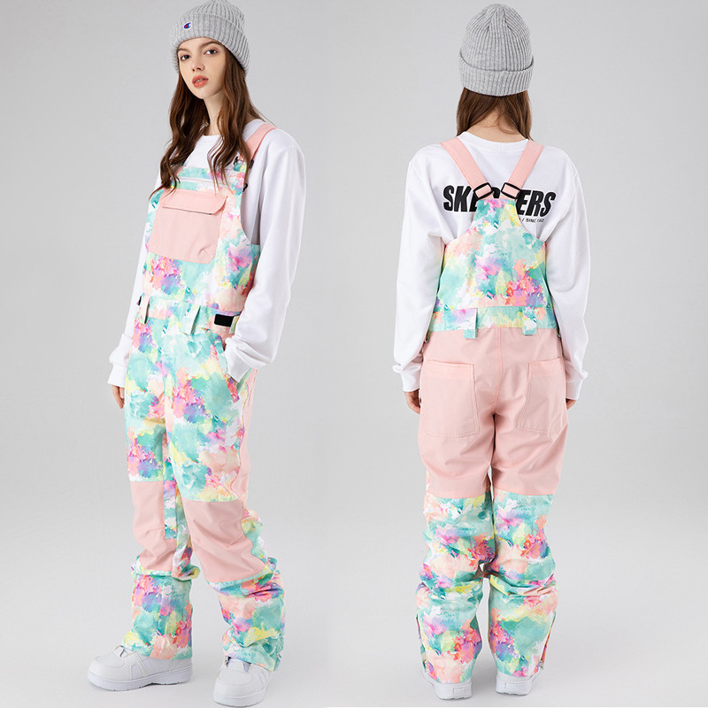 2022 m. Neperšlampami sniego kombinezonai Žieminiai kelnės Moteris Lauko Sportas Moteriškas Kombinezonas Kalnų slidinėjimo Kelnės Moteriški žygiai Šilti Drabužiai